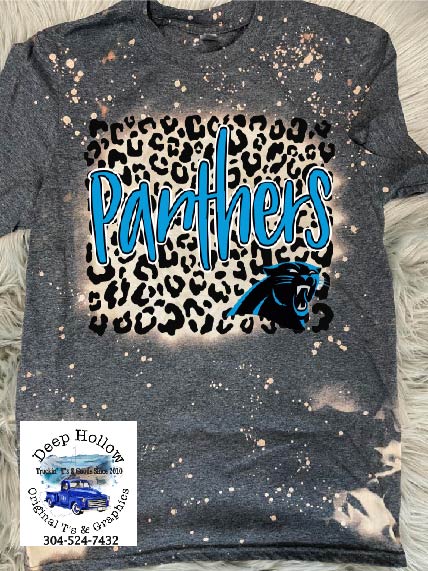 Panthers Leopard Acid T-shirt